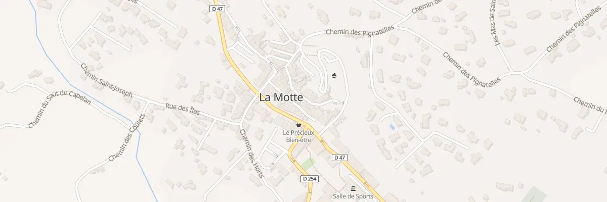 Plan du 12 Rue Aymard à La Motte