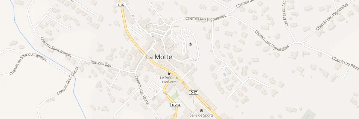 Plan du 9 Rue Aymard à La Motte