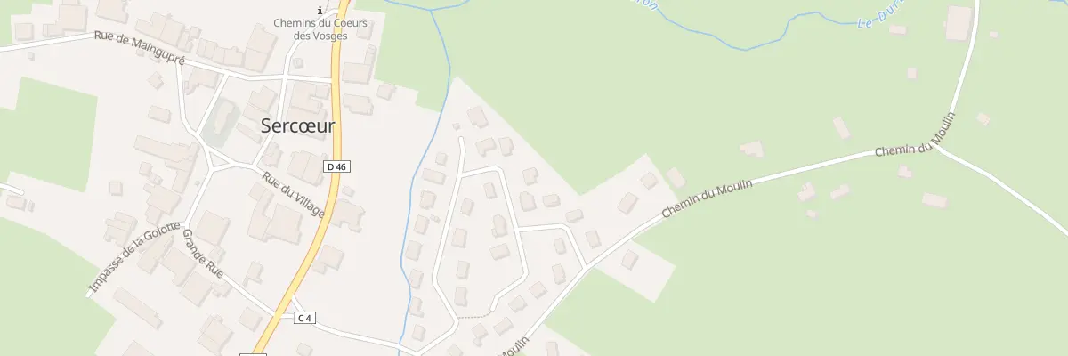 Plan du 39 Rue Henry Pre à Sercœur