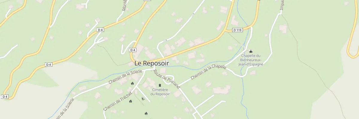 Plan du 559 Rte de Beol au Reposoir