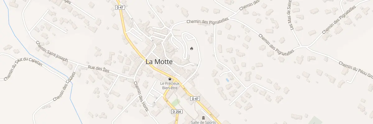 Plan du 3 Rue Aymard à La Motte