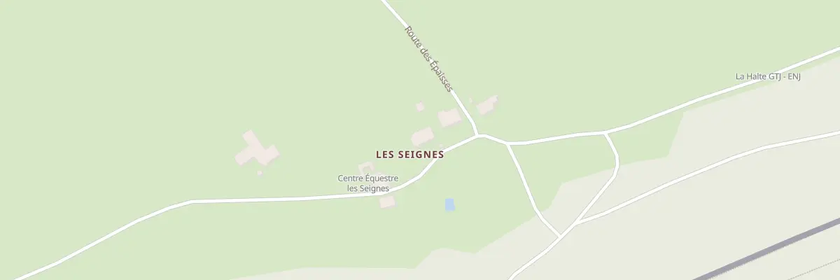 Plan du 5171 Les Seignes aux Gras