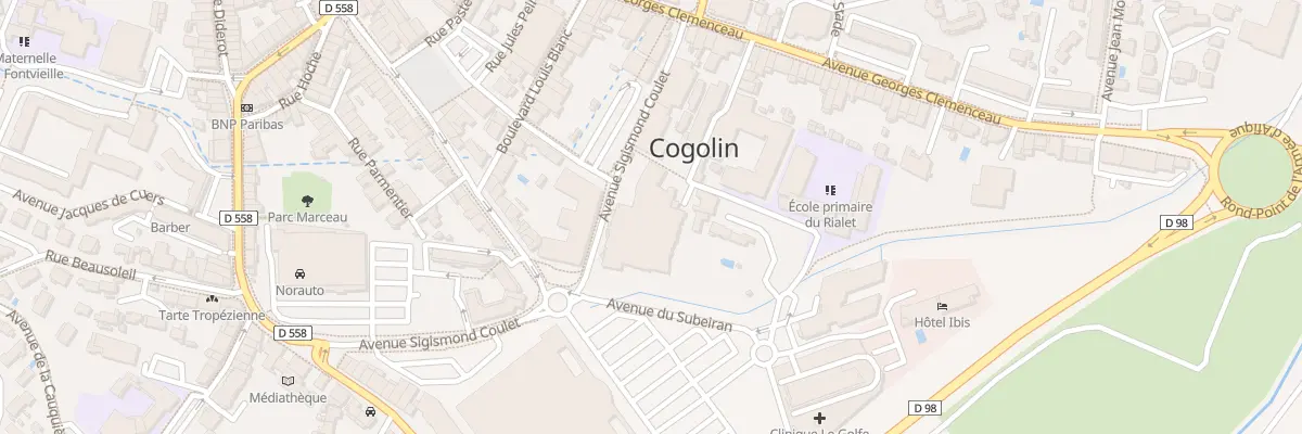 Plan du 9001 Res Cogolin Village à Cogolin