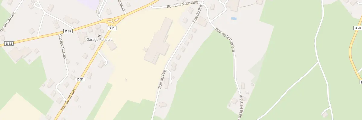 Plan du 21 Rue du Pré à Pierrefontaine-les-Varans