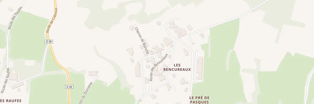 Plan du 547 Rte des Rencuraux à Saint-André-d’Embrun
