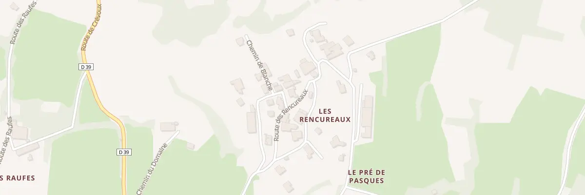 Plan du 507 Rte des Rencuraux à Saint-André-d’Embrun
