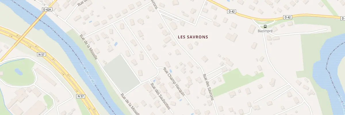 Plan du 270 Rue des Savrons à Archettes