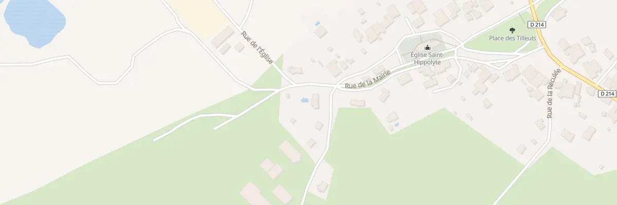 Plan du 2 Rue de la Mairie à Roye