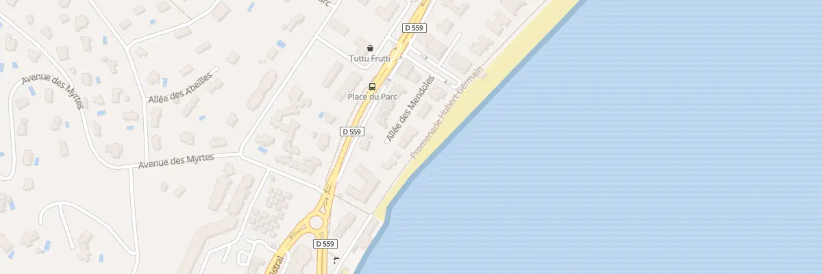 Plan du 9001 All des Mendoles à Cavalaire-sur-Mer