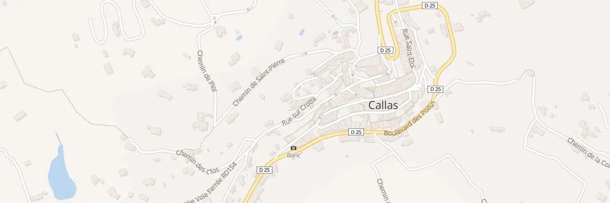 Plan du 5653 Pl Saint-Pierre à Callas