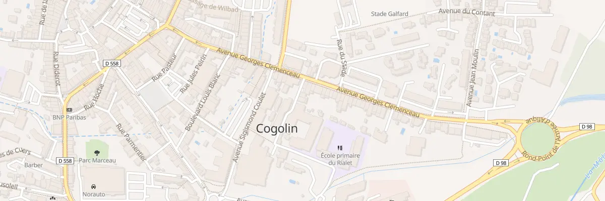 Plan du 5 Rue Henri Barbusse à Cogolin