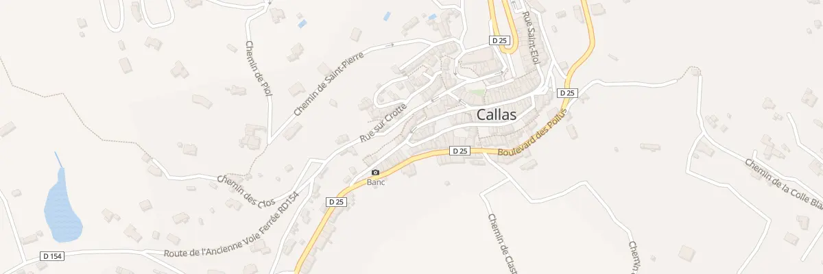 Plan du 5086 Rue Font Giraude à Callas
