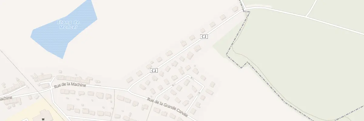 Plan du 14 Rue de Mondon à Moncel-lès-Lunéville