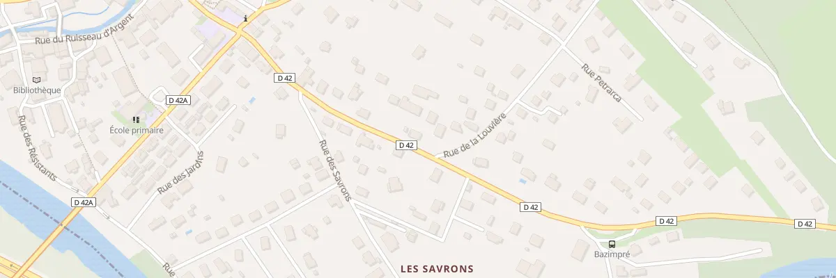 Plan du 177 Rte de Jarmenil à Archettes