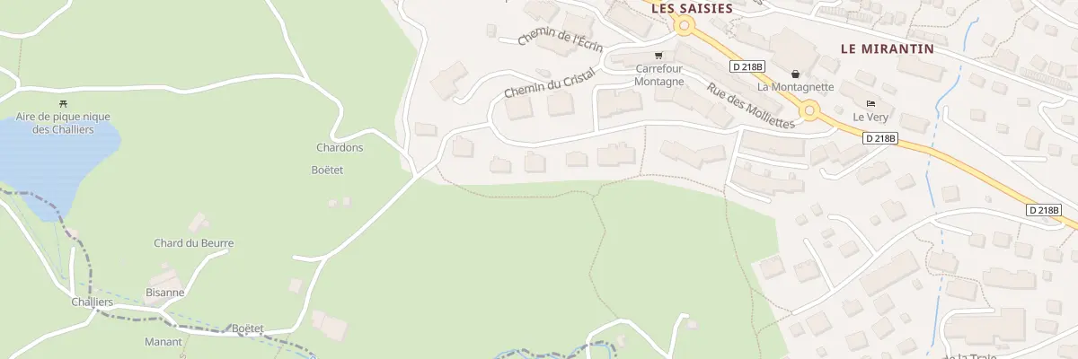 Plan du 5856 Res Cristal 1 à Hauteluce