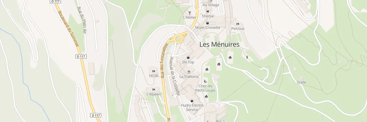 Plan du 1133 Av de la Croisette aux Belleville