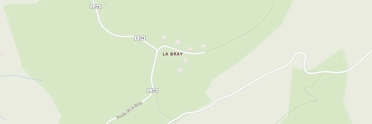 Plan du 5914 Rte de la Bray à Mégevette