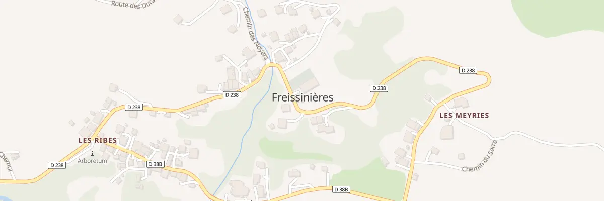 Plan du 37 Rue de la Cure à Freissinières