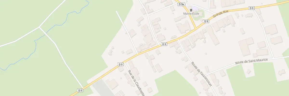 Plan du 506 Gr Grande Rue à Clézentaine