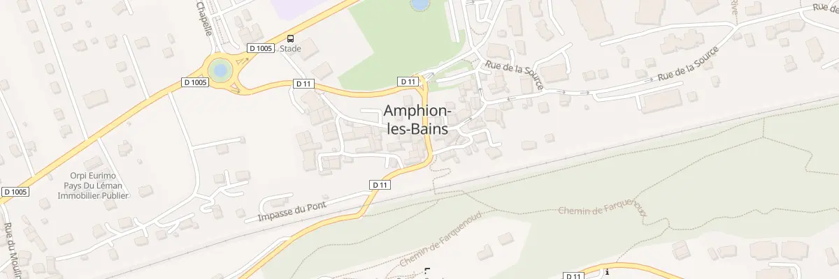 Plan du 210 Rue du Vieux Village à Publier
