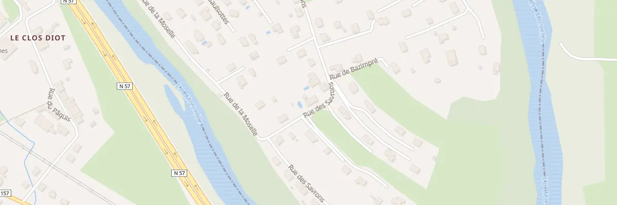 Plan du 616 Rue des Savrons à Archettes