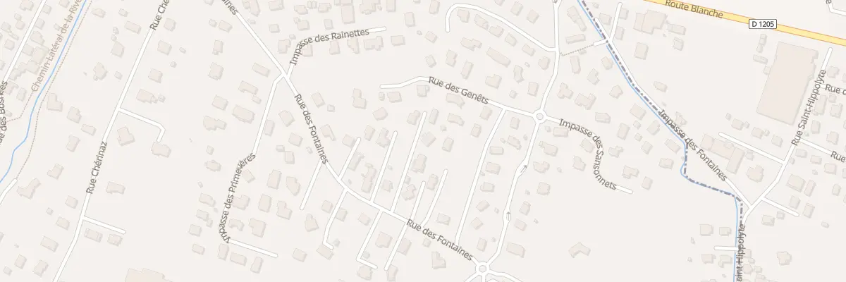Plan des Fontaines à Marnaz