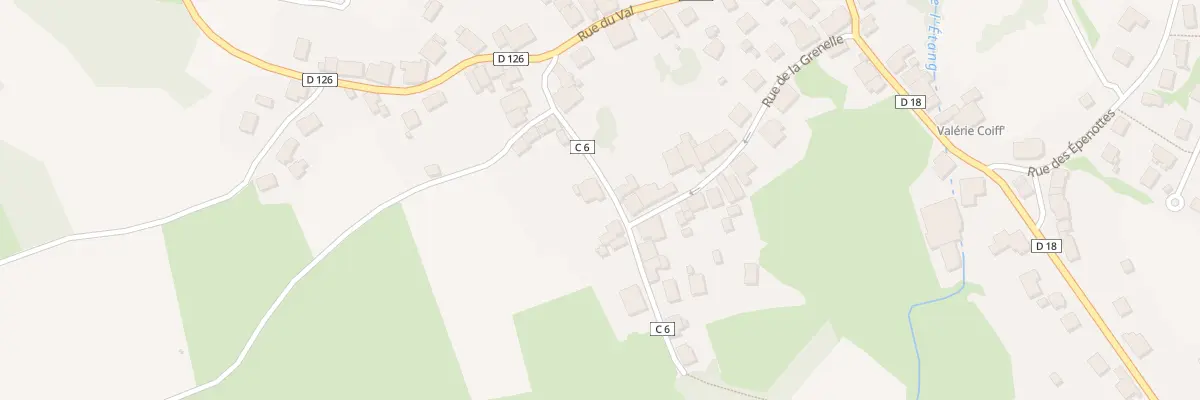 Plan du 6 Rue du Pont Brisot à Belles-Fontaines