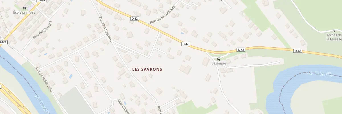 Plan du 362 Rte de Jarmenil à Archettes