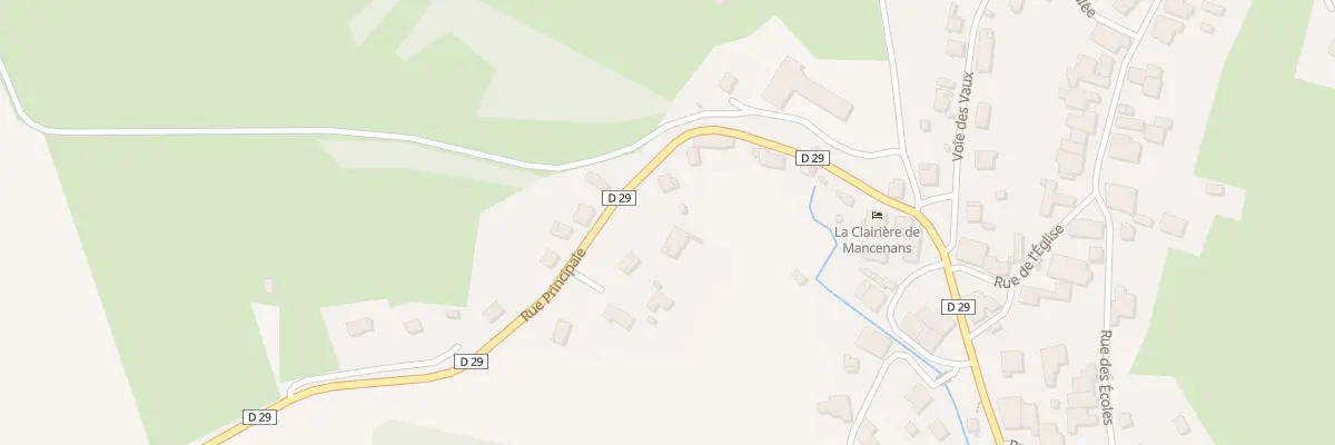 Plan du 21 Rue Principale à Mancenans