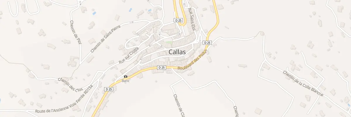 Plan du 5146 Bd des Poilus à Callas