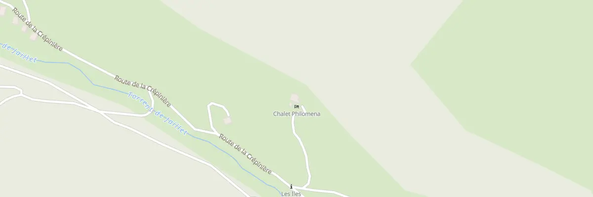 Plan du 455 Che des Îles à La Giettaz