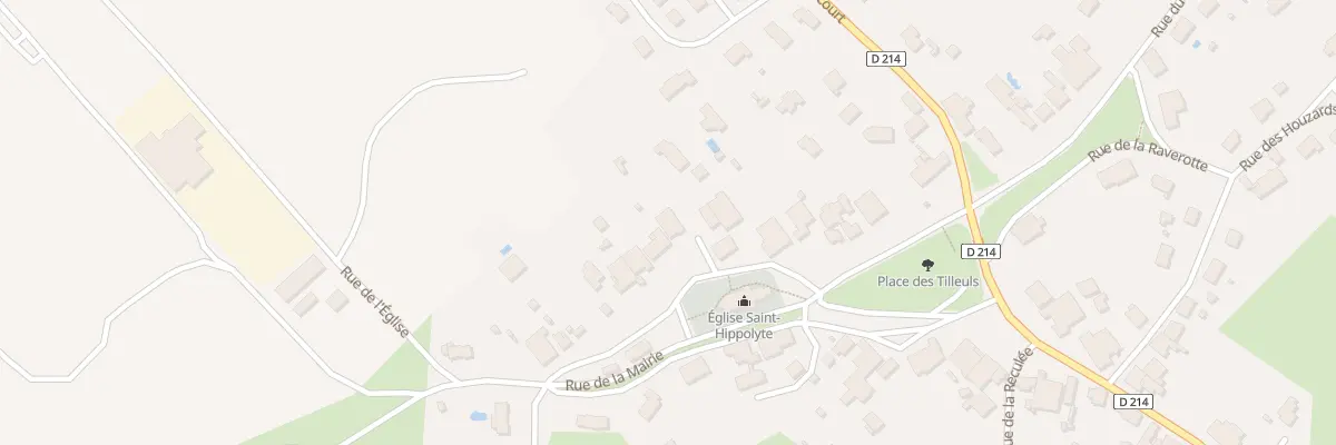 Plan du 20 Rue de l’Eglise à Roye
