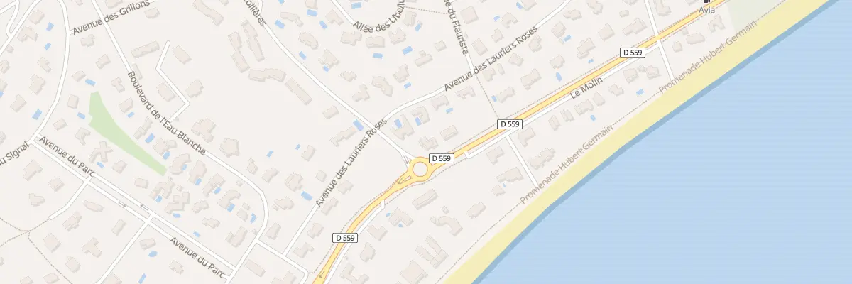 Plan du 2 Che des Collières à Cavalaire-sur-Mer