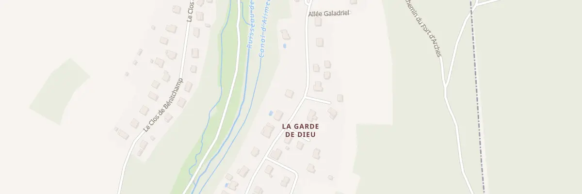 Plan du 24 Che de Rebaumont à Arches