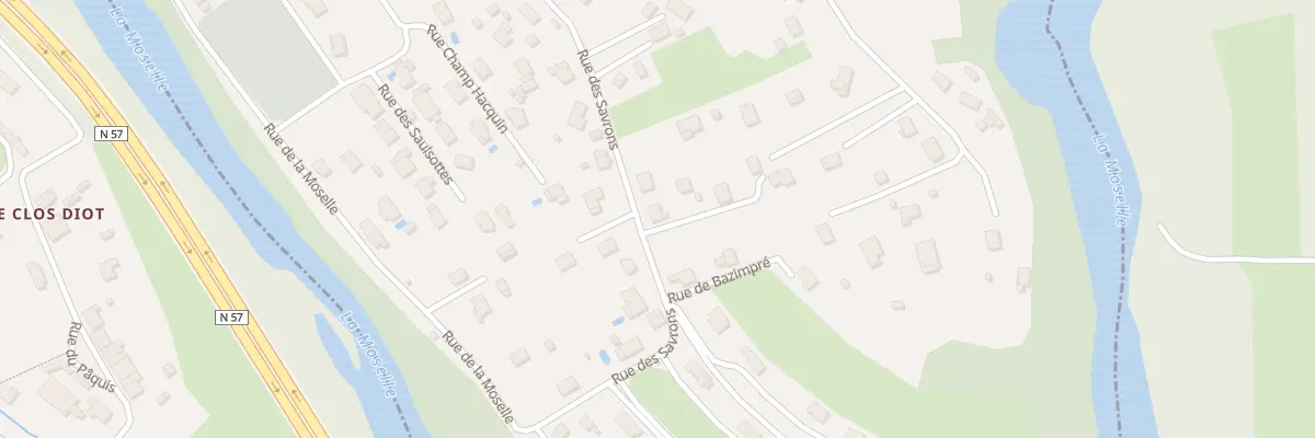 Plan du 499 Rue des Savrons à Archettes