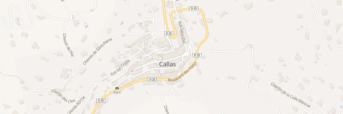 Plan du 5179 Grande Rue à Callas