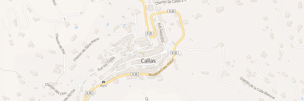 Plan du 5231 Rue du Verger à Callas