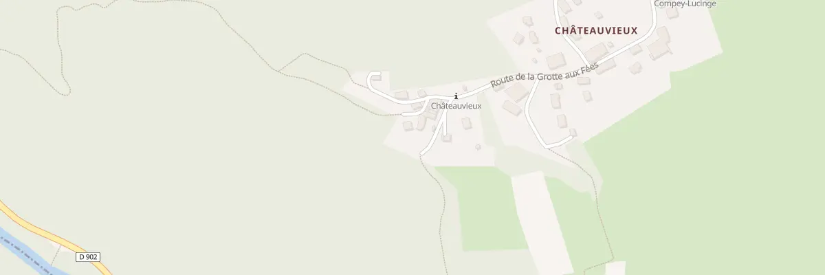 Plan du 483 Rte de la Grotte aux Fées à Féternes