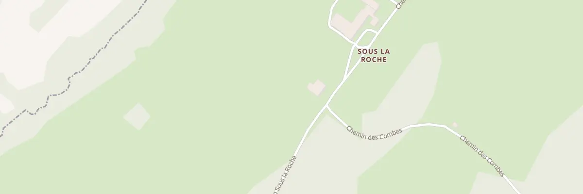 Plan du 1 Sous la Roche à Vennes
