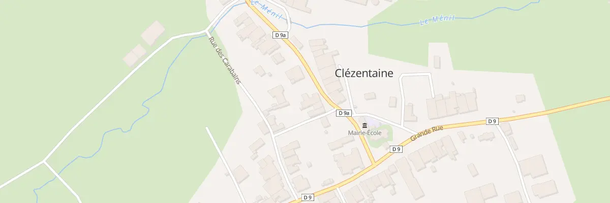 Plan du 131 Rue de la Grand’Fontaine à Clézentaine