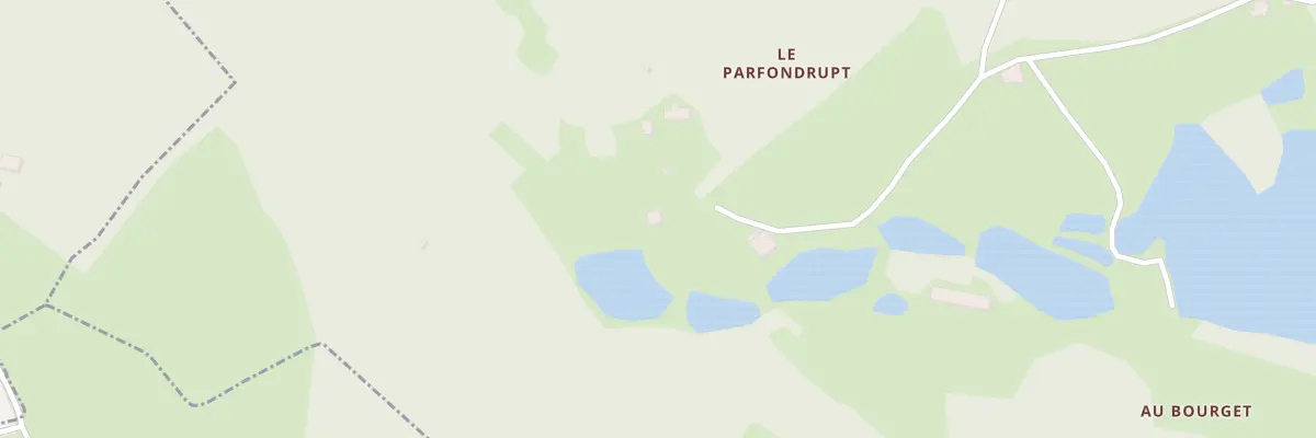 Plan du 5090 Le Parfondrupt à La Voivre