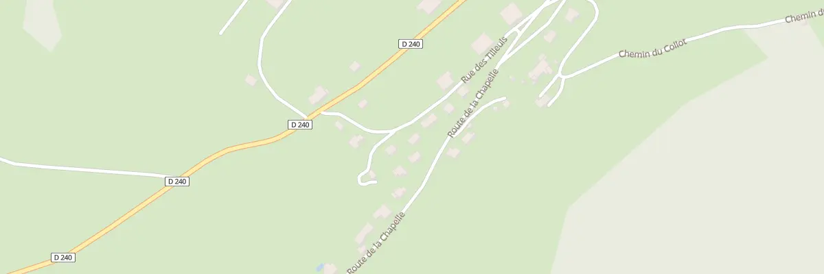 Plan du 3 Rue des Tilleuls à Plaimbois-Vennes