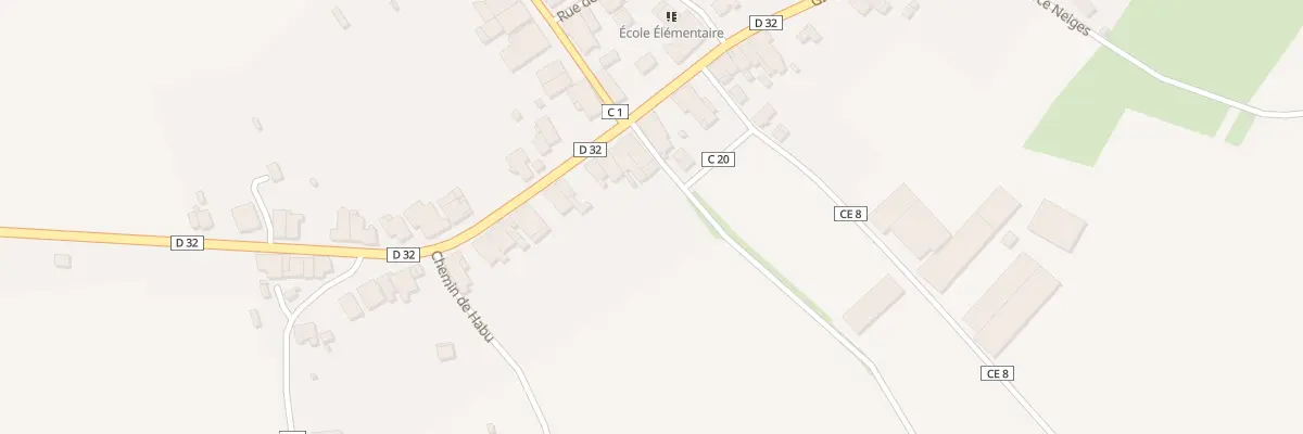 Plan du 5 Rte de Charmes à Moyemont