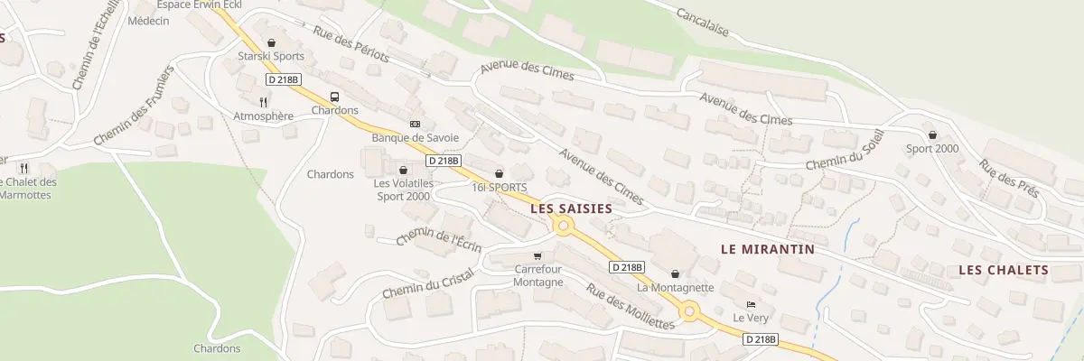 Plan du 5721 Imm Isabella 2 à Hauteluce