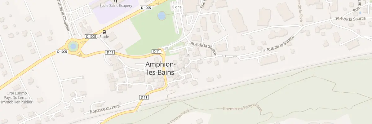 Plan du 281 Rue du Vieux Village à Publier