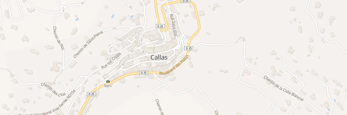 Plan du 5128 Rue Vierme Haute à Callas