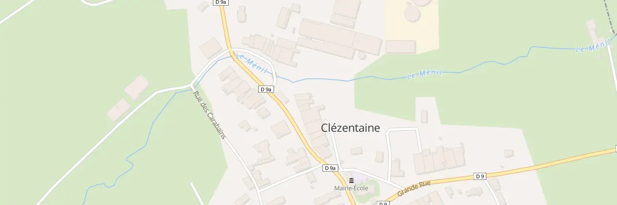 Plan du 204 Rue de la Grand’Fontaine à Clézentaine