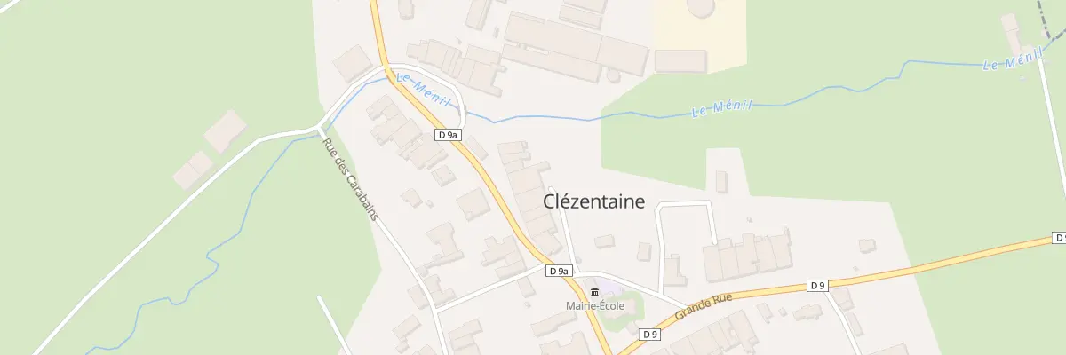 Plan du 178 Rue de la Grand’Fontaine à Clézentaine