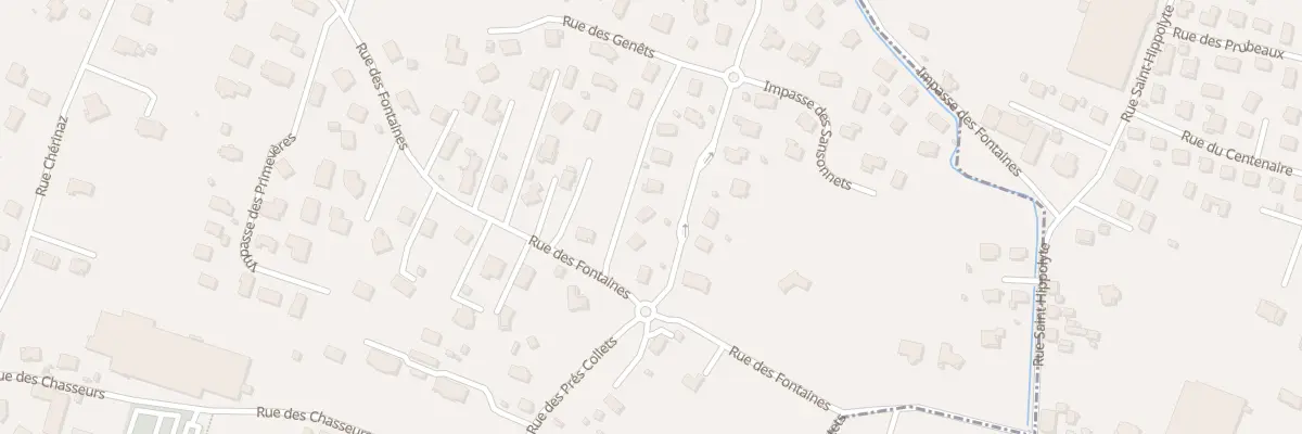 Plan du 53 Rue des Muguets à Marnaz