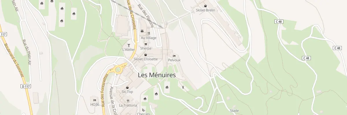 Plan du 5650 Imm Pelvoux Porche aux Belleville